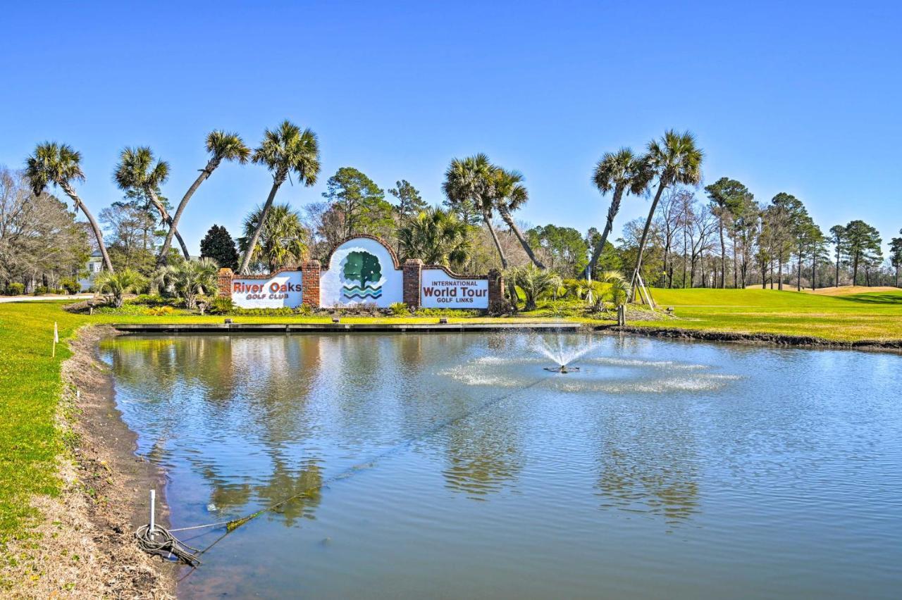 Swim, Golf, Play - Beachy River Oaks Condo! Myrtle Beach Bagian luar foto
