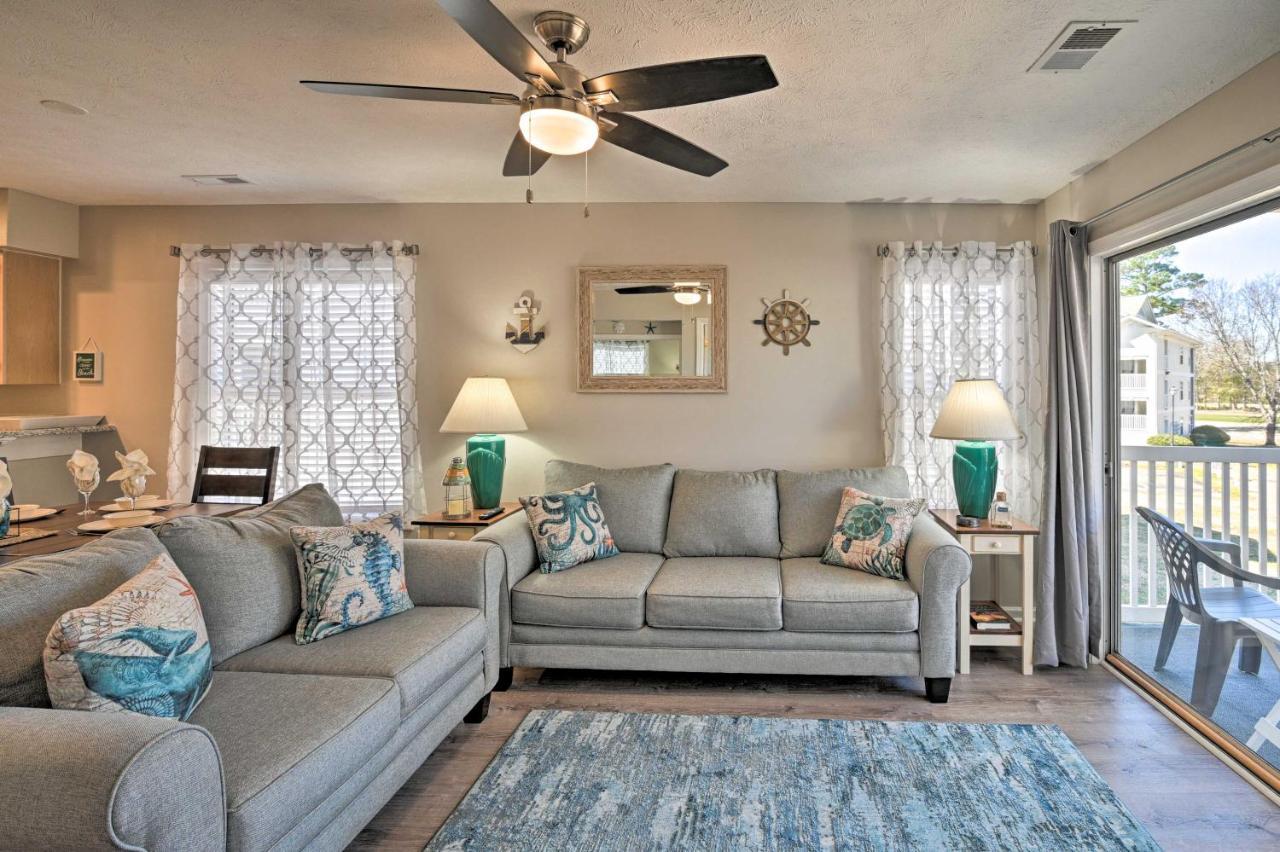 Swim, Golf, Play - Beachy River Oaks Condo! Myrtle Beach Bagian luar foto
