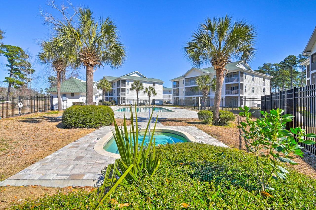 Swim, Golf, Play - Beachy River Oaks Condo! Myrtle Beach Bagian luar foto