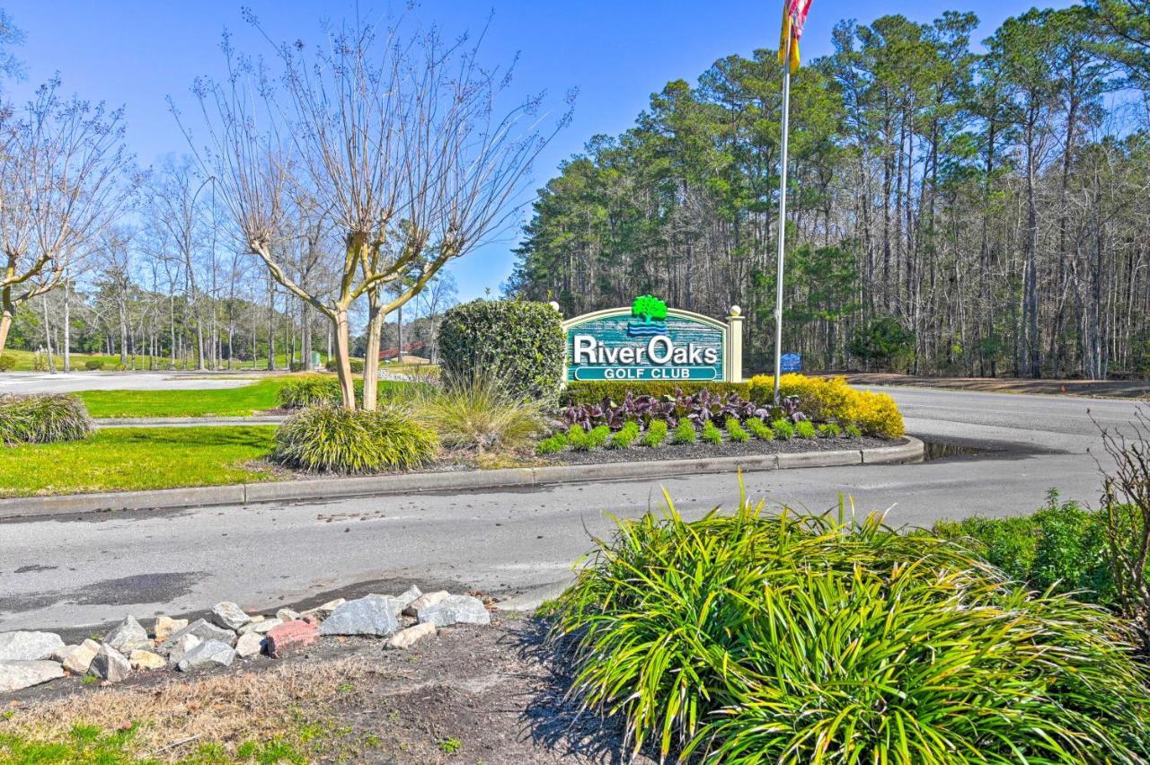 Swim, Golf, Play - Beachy River Oaks Condo! Myrtle Beach Bagian luar foto