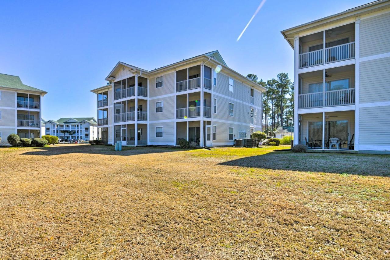 Swim, Golf, Play - Beachy River Oaks Condo! Myrtle Beach Bagian luar foto